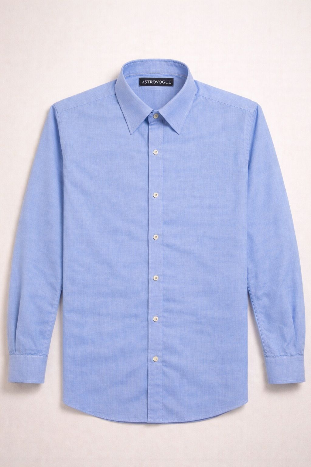 ASTROVOGUE PURE OXFORD COTTON AMERICAN THREADING Blue
