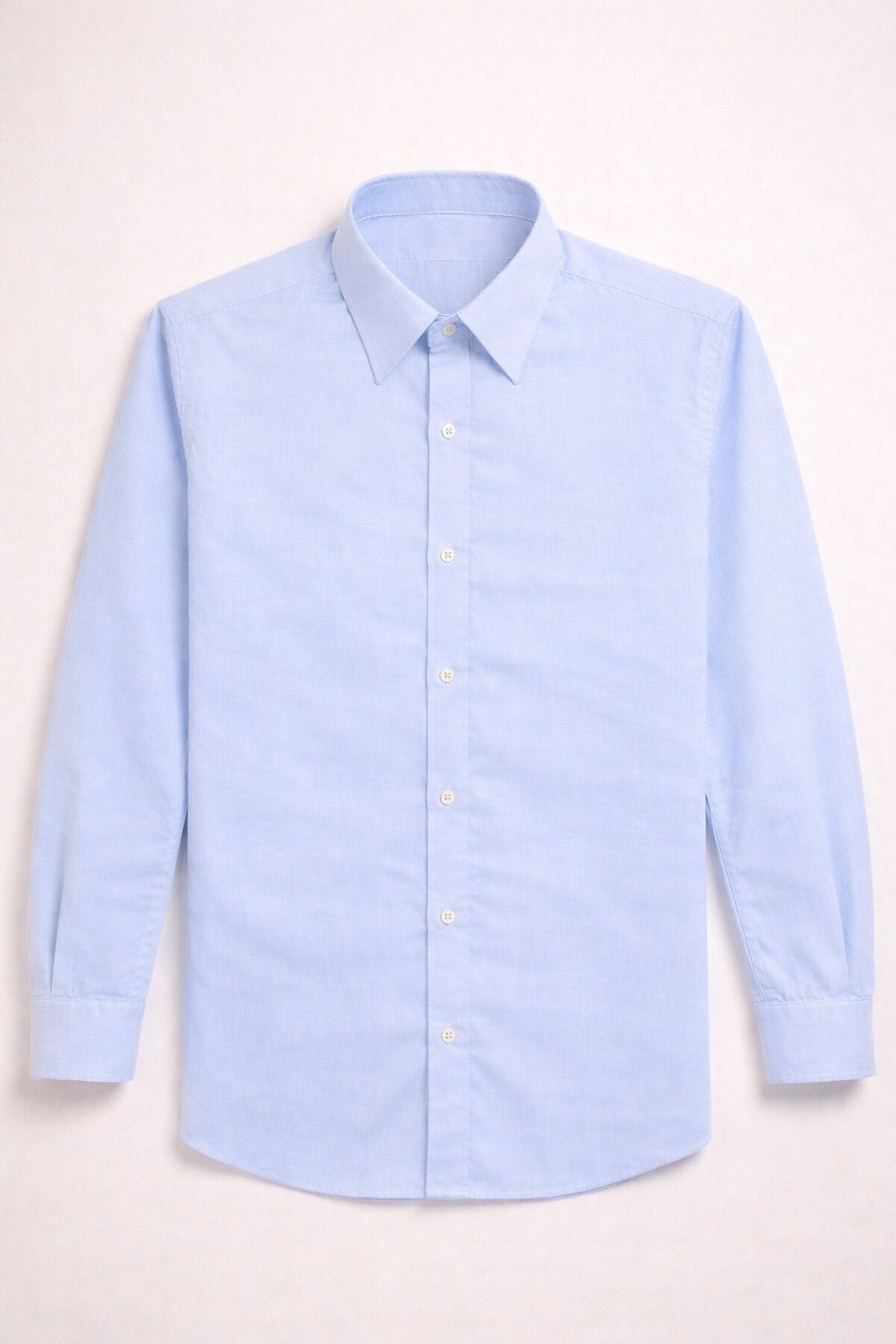 ASTROVOGUE PURE OXFORD COTTON AMERICAN THREADING Sky Blue